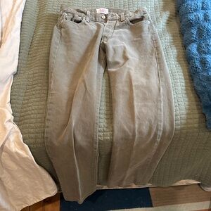 Mens 501 Levis 30x32 Green/Brown Jeans